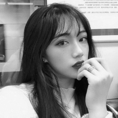 超拽头像女生霸气黑白