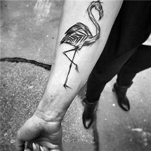 个性好看黑白纹身头像