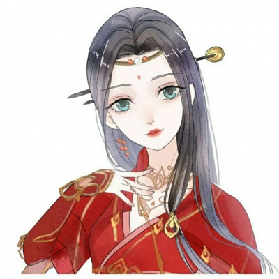 古风女生手绘头像