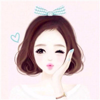 韩国插画美女头像,卡通头像图片