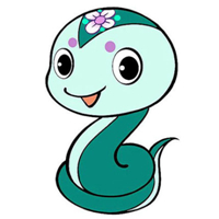 卡通蛇头像