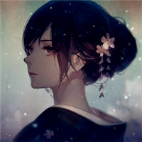 和服动漫女生头像