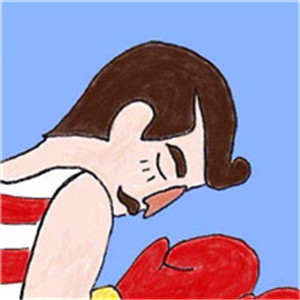 个性简单有点搞笑的卡通情侣头像图片