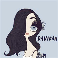 长睫毛妹子卡通头像