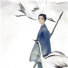 手绘超萌动漫道士头像图片