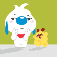 经典卡通辛巴狗头像