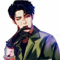 男生专用的韩系动漫手绘短发帅哥头像图片