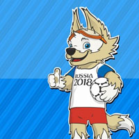 2018世界杯吉祥物扎比瓦卡qq头像