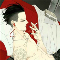 男生抽烟堕落头像