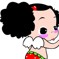 一脸的童贞和超级可爱的造型迷糊娃娃可爱头像