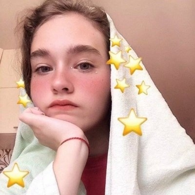 欧美风小清新女生头像