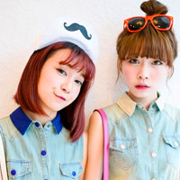 淘气可爱姐妹花头像一对的