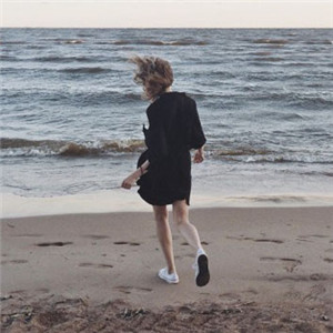 海边背影头像,欧美头像图片