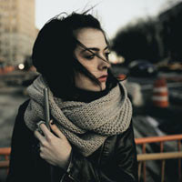 忧郁伤感的欧美女生头像