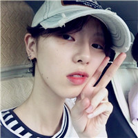 可爱剪刀手美女头像