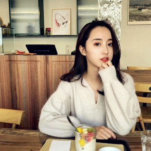 2018qq唯美美女头像300x300