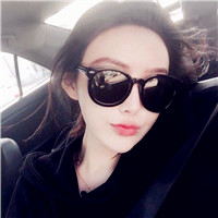 高冷霸气墨镜美女头像图片