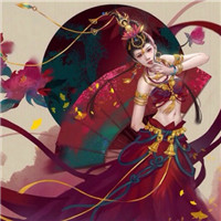 古风头像女生红衣