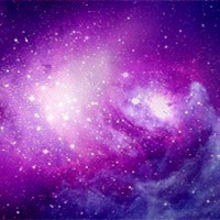 梦幻星空紫色头像图片