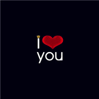 love创意心形qq头像图片