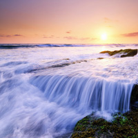 优美巴厘岛风景头像图片