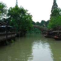 假期江南几日游拍的唯美江南水乡风景头像