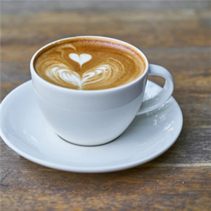 咖啡心形拉花图片经典头像