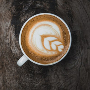 咖啡心形拉花图片经典头像