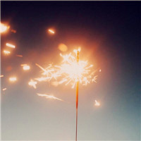 个性唯美花火头像