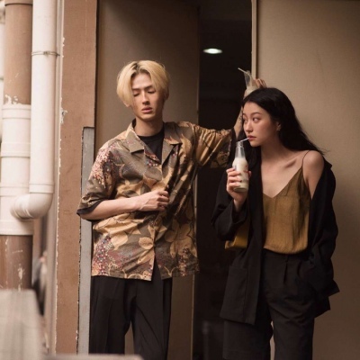 qq街拍情侣头像