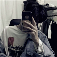 酷个性男生自拍头像