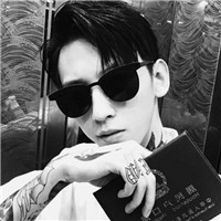 超酷墨镜男生头像