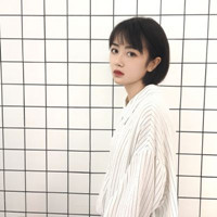 短发时尚美女头像,女生头像图片