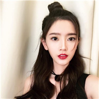 个性丸子头美女头像,女生头像图片