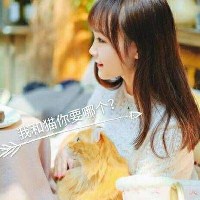 伤感意境带字美女头像