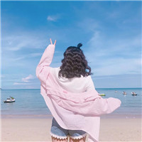 青春靓丽美女背影头像