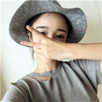 卖萌剪刀手女生头像