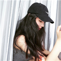戴帽拽酷女生头像