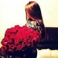 玫瑰花女生唯美头像