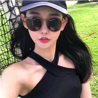 酷范儿女生墨镜头像