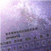 伤感意境键盘文字头像