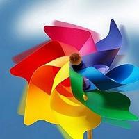 缤纷彩虹色头像