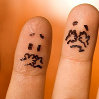 手指小人个性头像