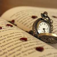 唯美书本意境头像