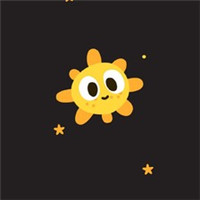 萌系小太阳手绘头像