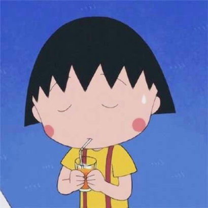 高清适合抖音用的可爱樱桃小丸子头像图片