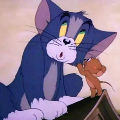 猫捉老鼠情头,动漫头像图片