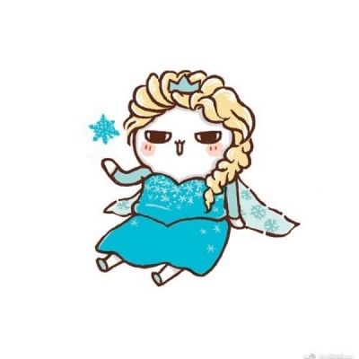冰雪奇缘艾莎头像,动漫头像图片