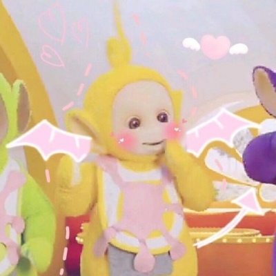 高清可爱的黄色天线宝宝拉拉图片头像精选