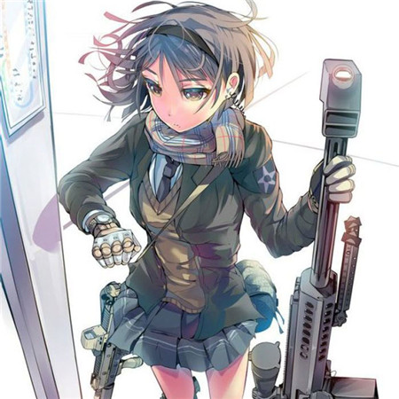 军武娘图片头像大全,动漫头像图片